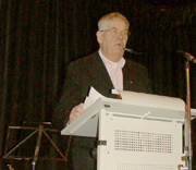 Hans-Georg Schorlemmer in der Bütt Hans-Georg Schorlemmer in der Bütt