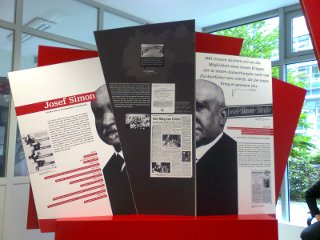Ein Schaubild der Ausstellung "Gewerkschafter in Konzentrationslagern" Ein Schaubild der Ausstellung "Gewerkschafter in Konzentrationslagern"