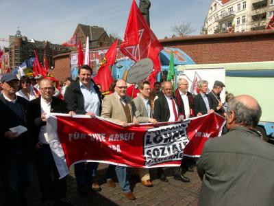 Demospitze am 1. Mai 2012 Demospitze am 1. Mai 2012