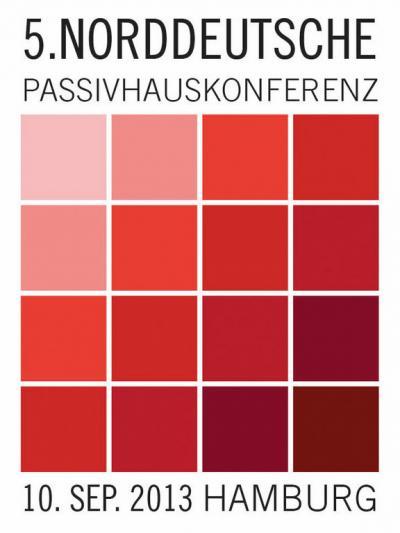 Logo der 5. Norddeutschen Passivhauskonferenz ... verschiedene Nuancen der Farbe Rot Logo der 5. Norddeutschen Passivhauskonferenz ... verschiedene Nuancen der Farbe Rot