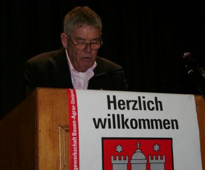 Hans-Georg Schorlemmer hat die Reise organisiert (Foto: IG BAU) Hans-Georg Schorlemmer hat die Reise organisiert (Foto: IG BAU)